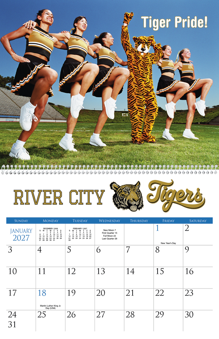 Triumph® Calendars Small Quantity Custom - Spiral Calendar