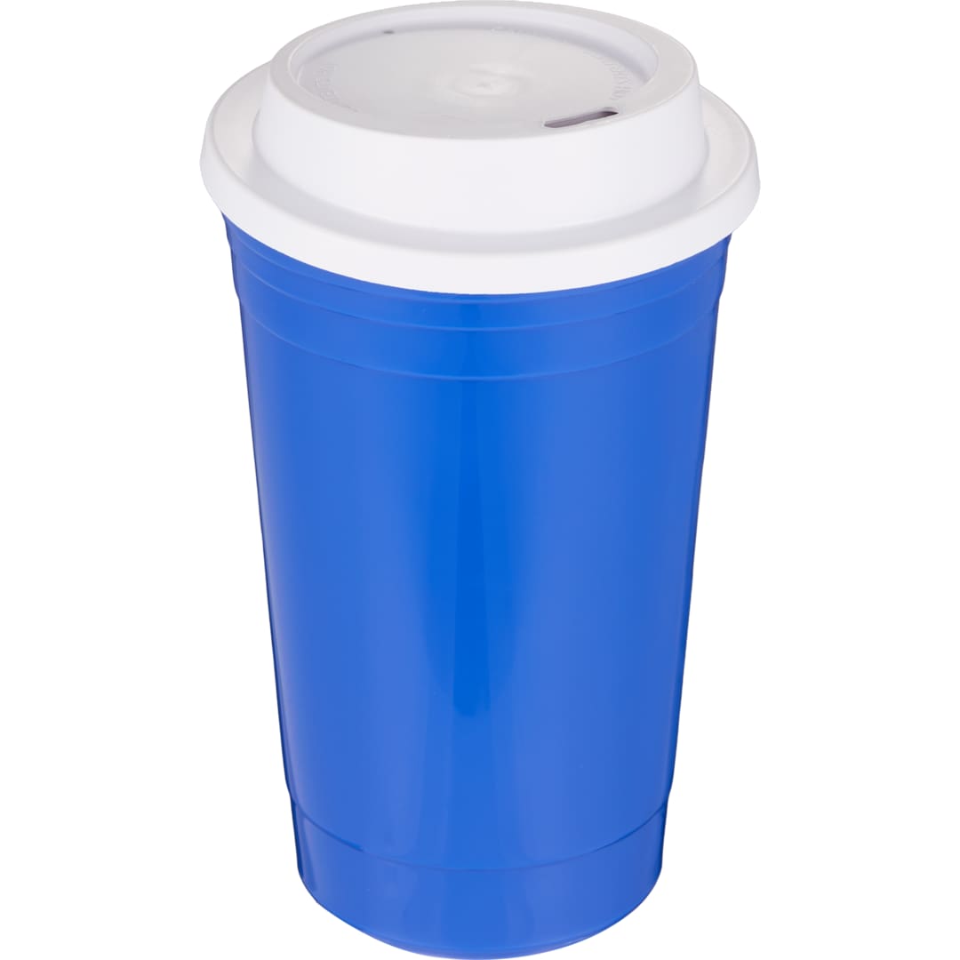 The Traveler Insulated Cup 16 oz. w/ Lid