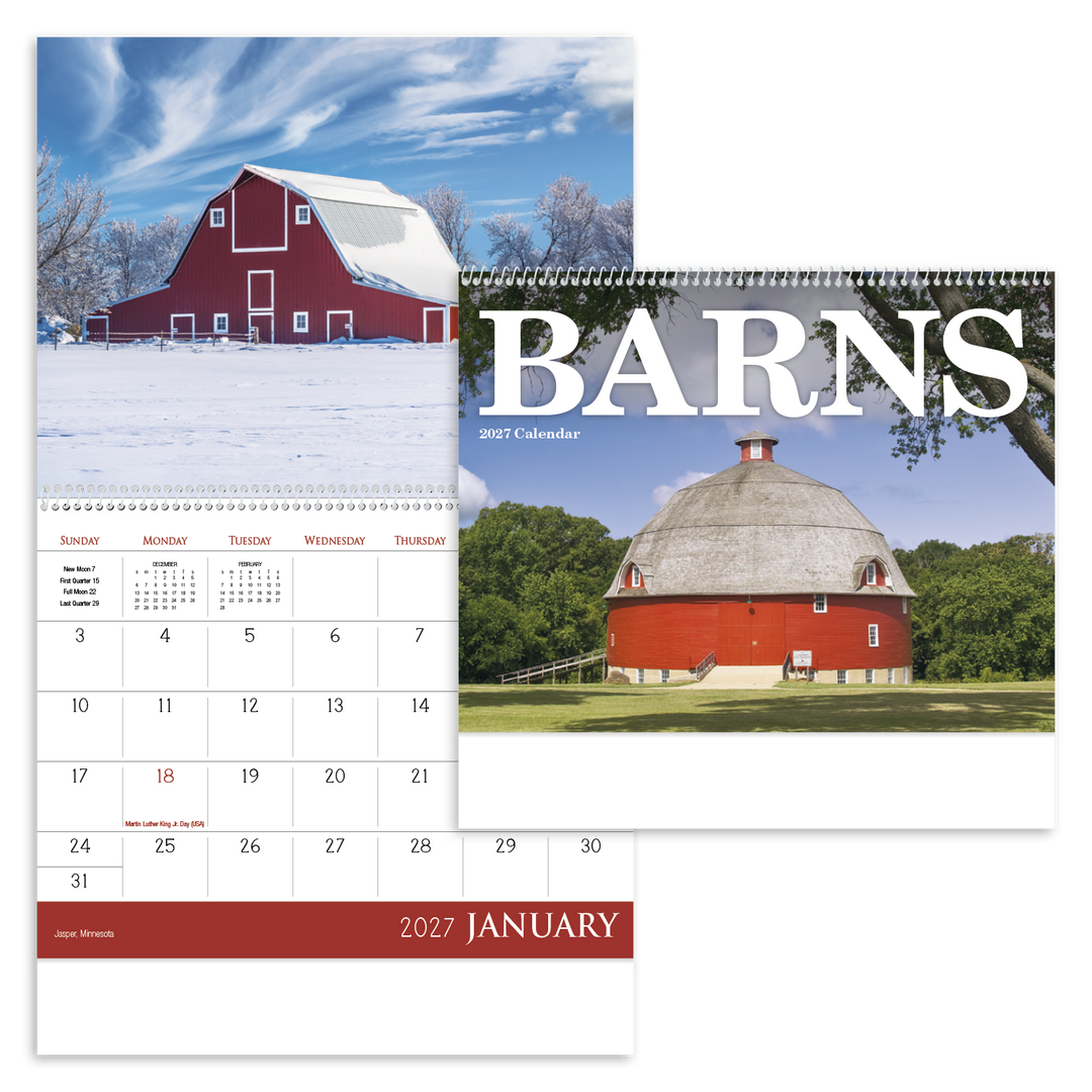 Triumph® Calendars Barns Calendar