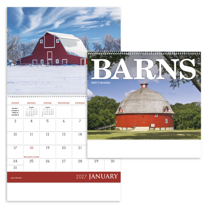 Triumph® Calendars Barns Calendar