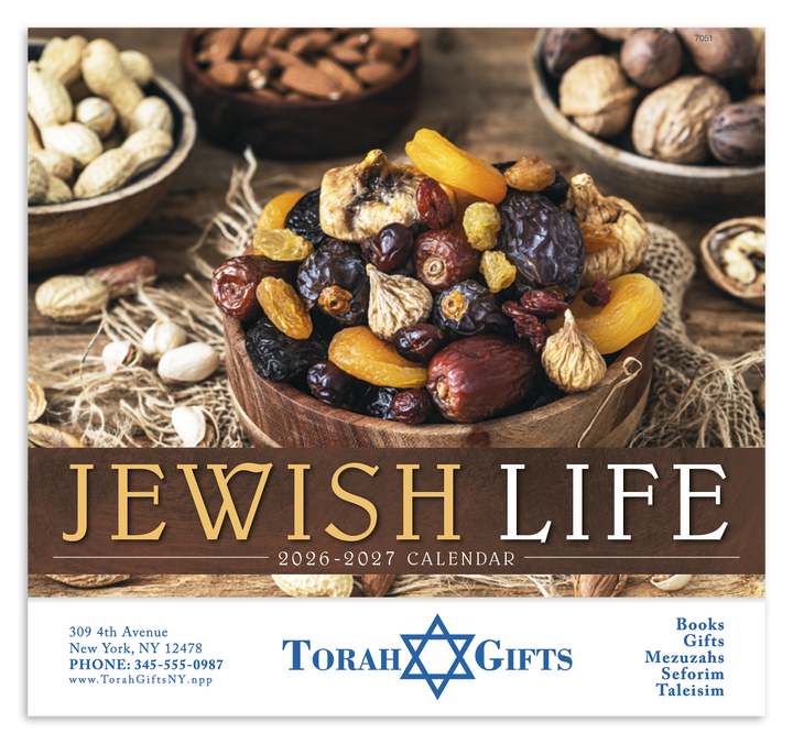 Good Value™ Jewish Life - Stapled Calendar