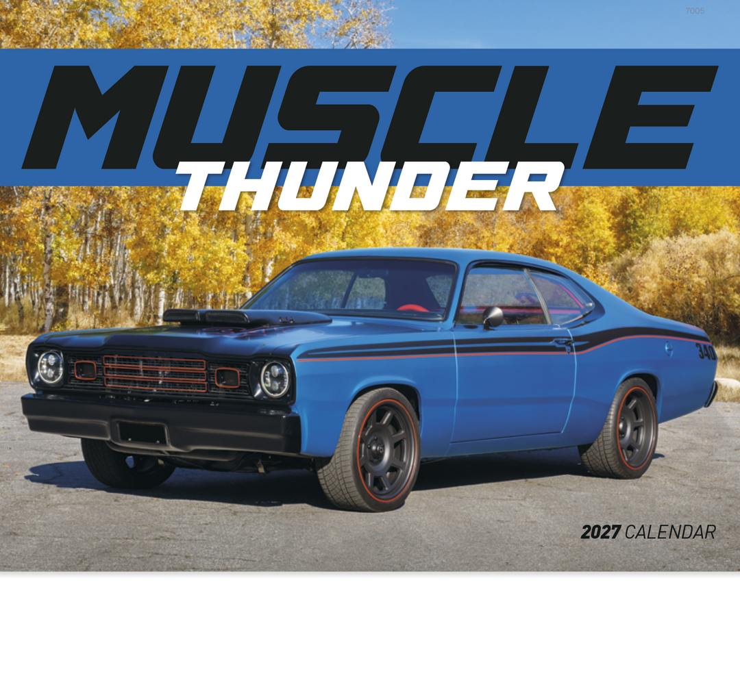 Good Value™ Muscle Thunder - Stapled Calendar