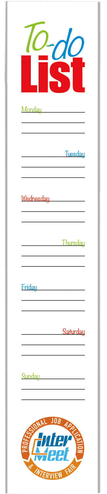 Souvenir® Sticky Note™ 12" X 2" Pad, 25 sheet