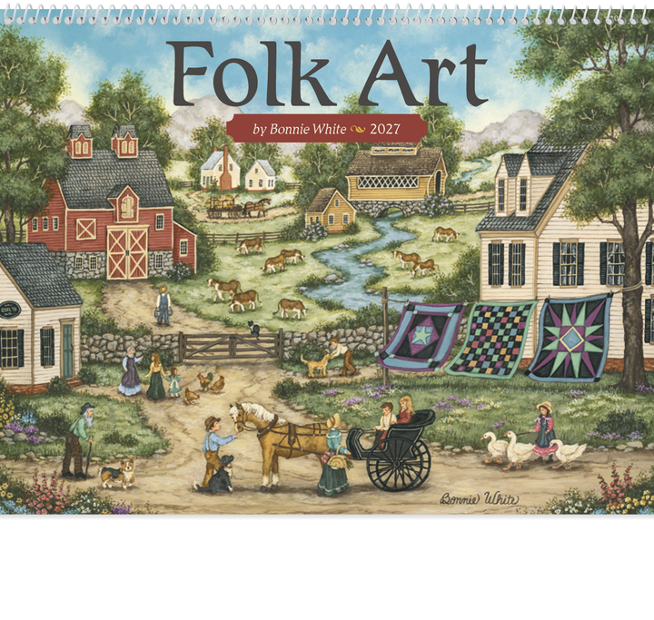 Triumph® Calendars Folk Art Calendar