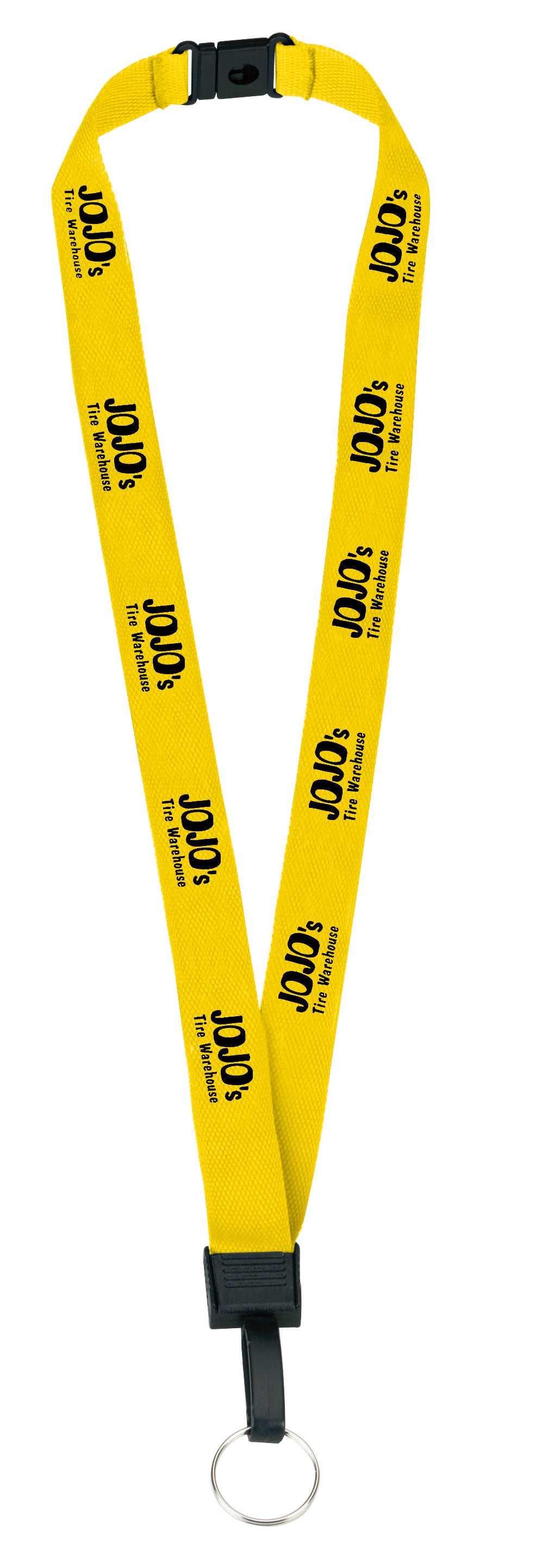 3/4" Breakaway Lanyard with Key Ring