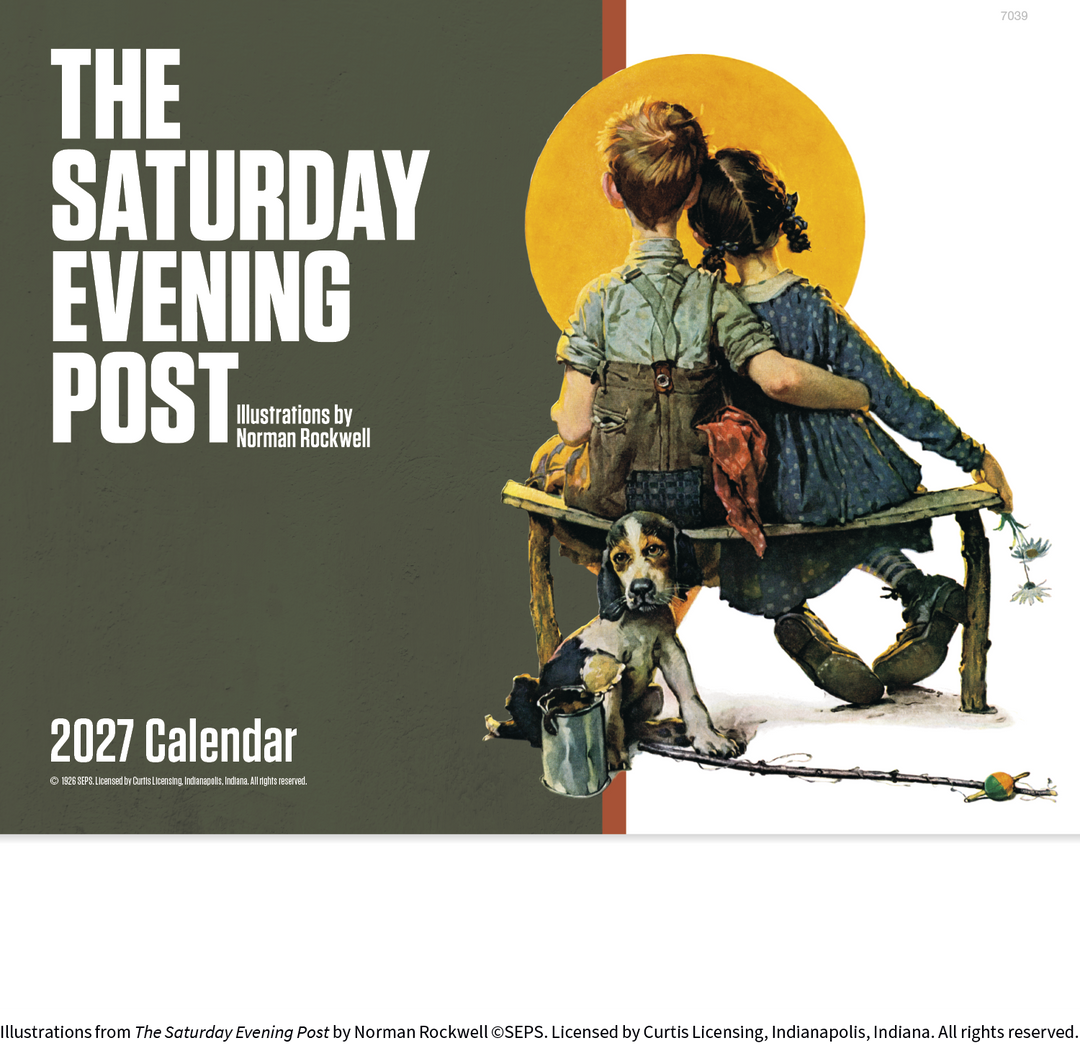 Good Value™  The Saturday Evening Post Illustrations by Norman Rockwell – Stapled Calendar