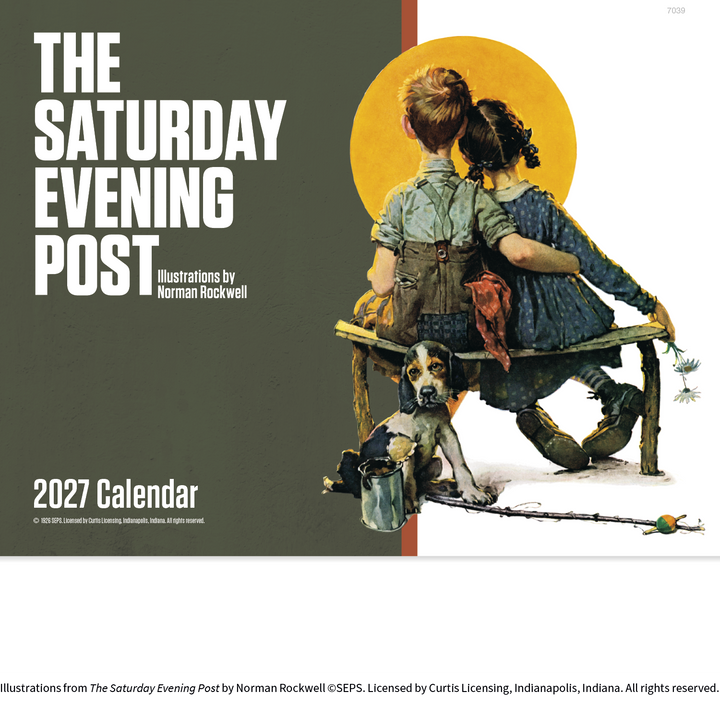 Good Value™  The Saturday Evening Post Illustrations by Norman Rockwell – Stapled Calendar