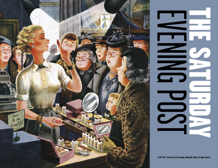 Good Value™ The Saturday Evening Post - Stapled Calendar
