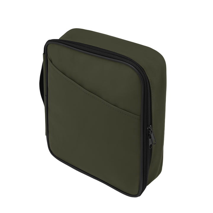 Hudson rPET Leatherette Tech Organizer