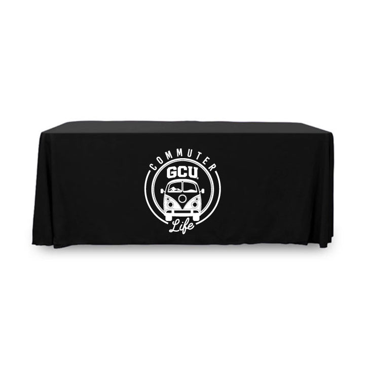 6 ft. Throw PolyKnit™ Table Cover (One Color Logo)