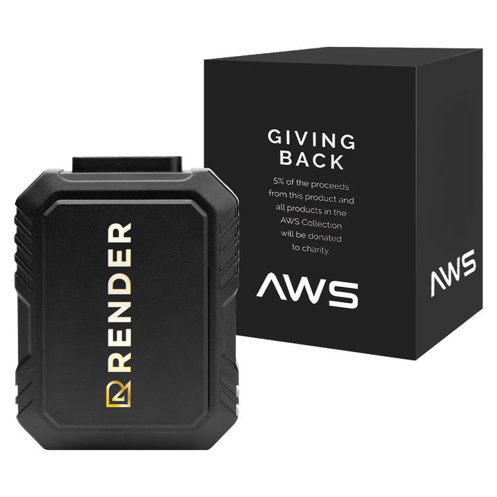AWS UL Listed 5,000 mAh Power Bank and Fan With Clip