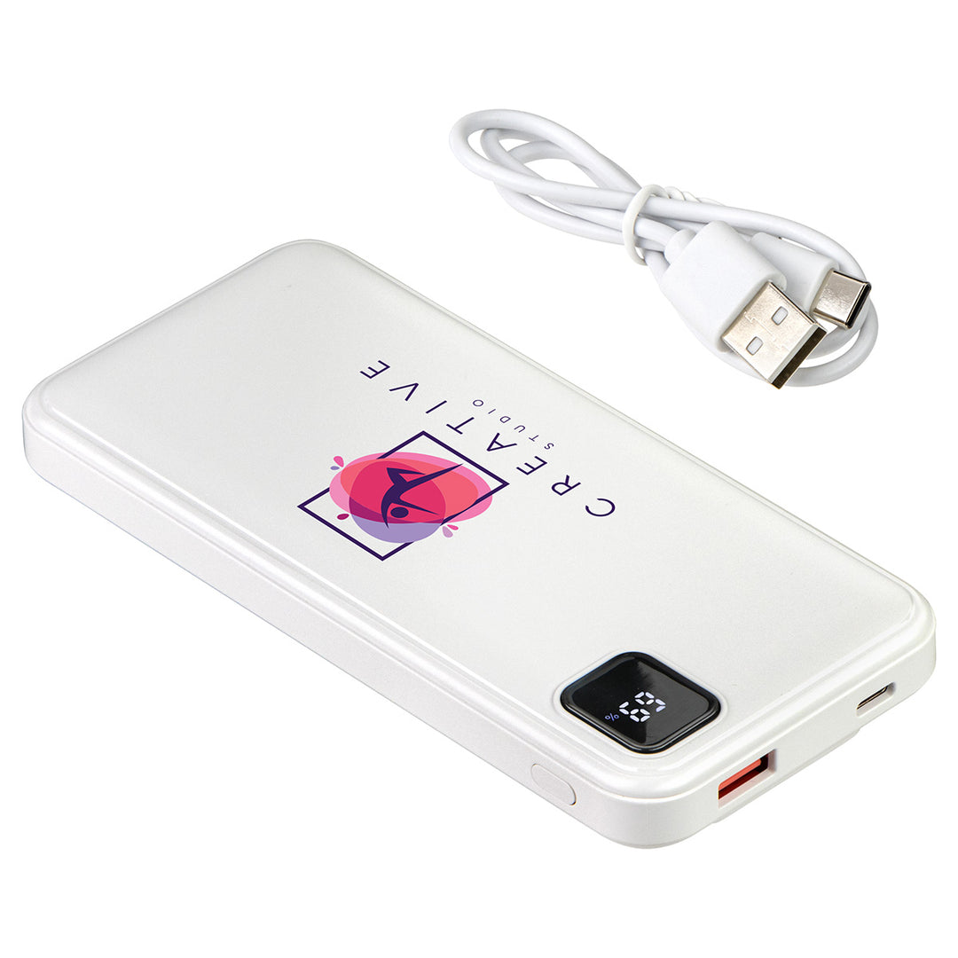 Marquis 10000mAh 20W PD Power Bank with Built-In Cables