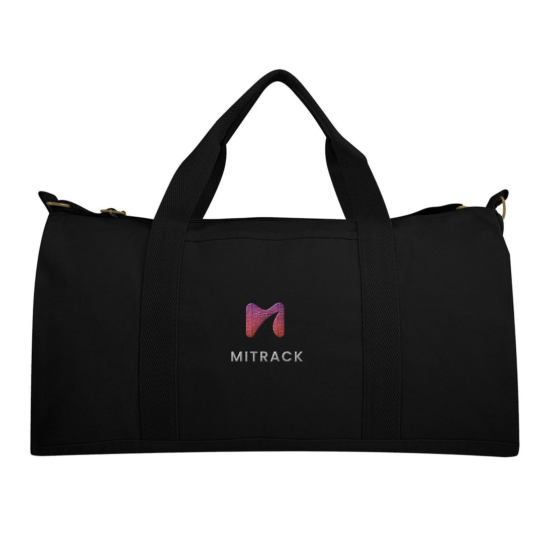 Aware™ 14 Oz. Recycled Cotton Flat Bottom Duffel Bag