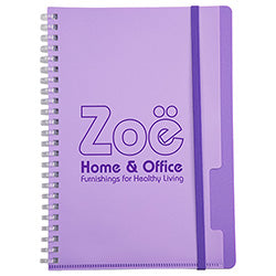 Arcadia Soft Spiral Notebook with Front Pocket