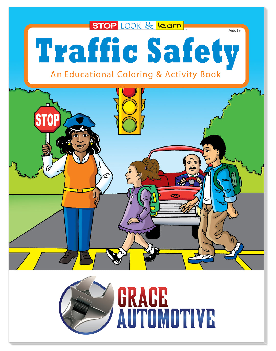 Coloring Book: Traffic Safety
