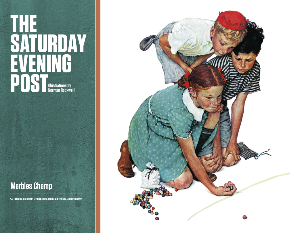 Good Value™  The Saturday Evening Post Illustrations by Norman Rockwell – Stapled Calendar