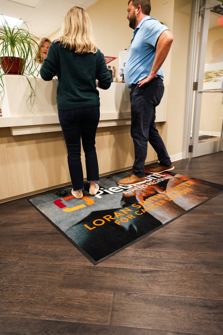 DigiPrint High Definition Recycled PET Indoor Carpeted Logo Mat (3'x10')