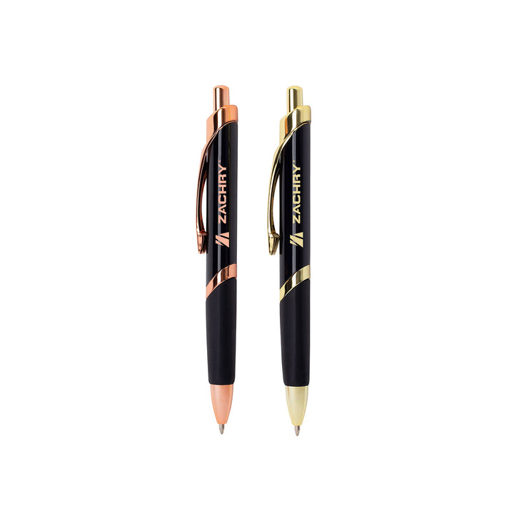 Tri-Sided Click Metal Pen (CLOSEOUT)