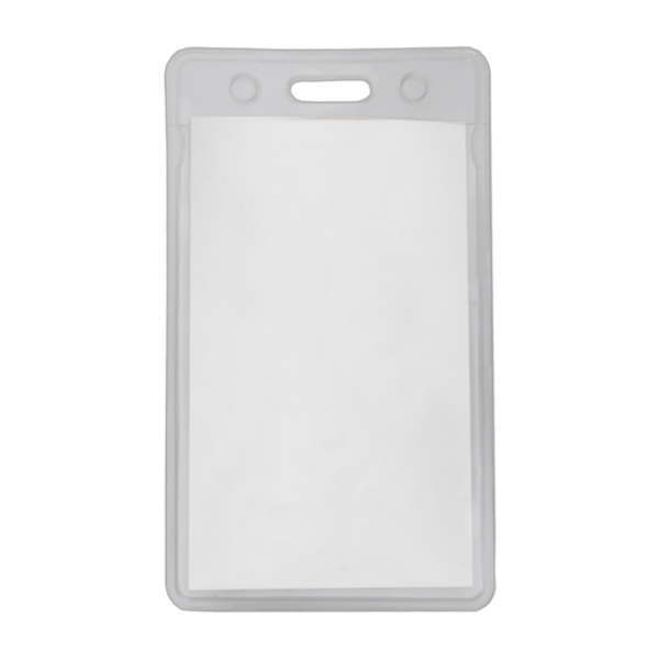 2" x 3 1/2" Blank Small Vertical Vinyl Pouch