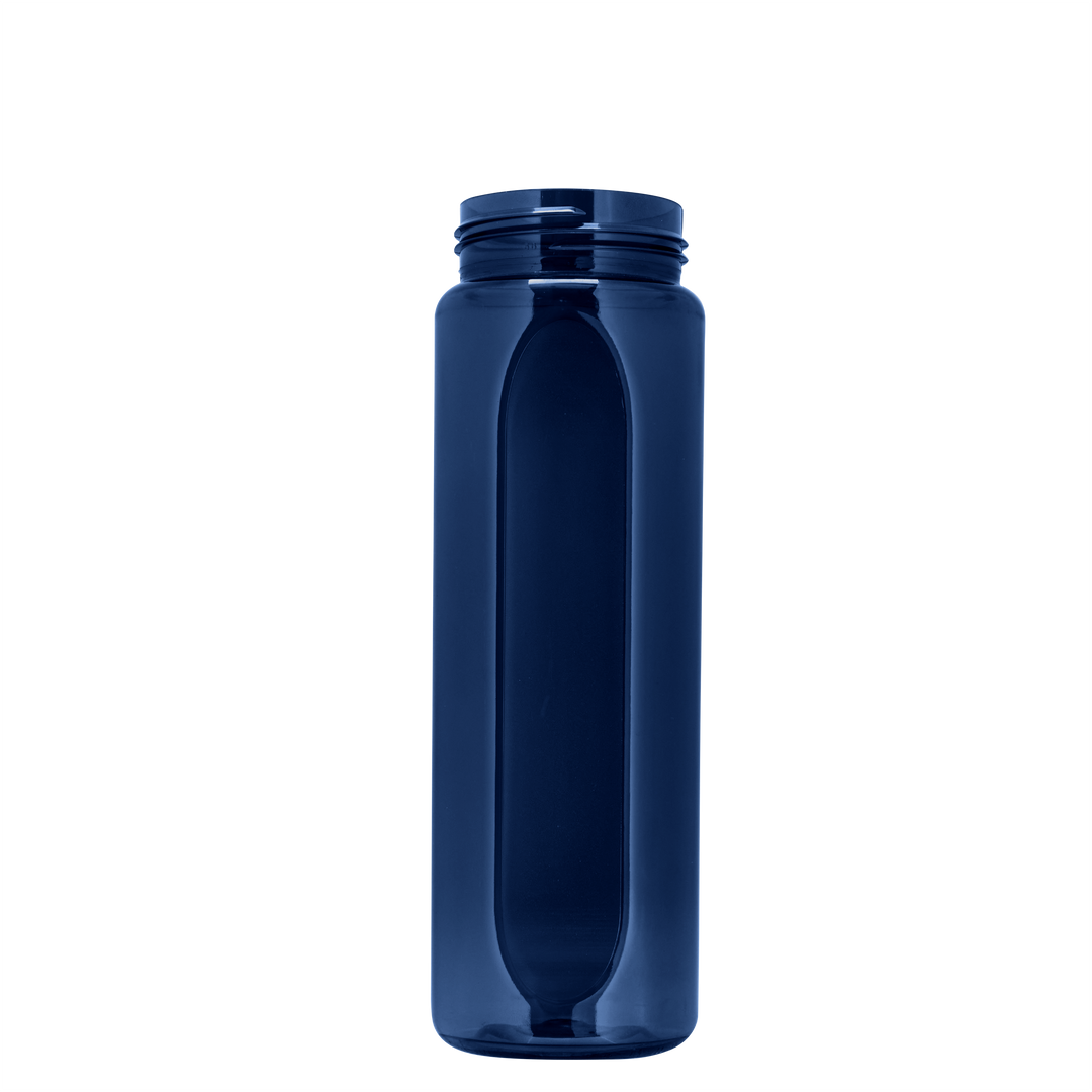 Boss Embossed RPET Bottle with Grip Lid - 26 oz.