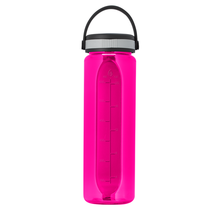 Boss Embossed RPET Bottle with Grip Lid - 26 oz.