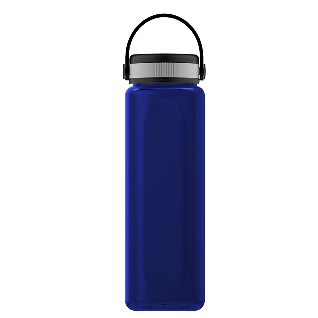 Boss Embossed RPET Bottle with Grip Lid - 26 oz.