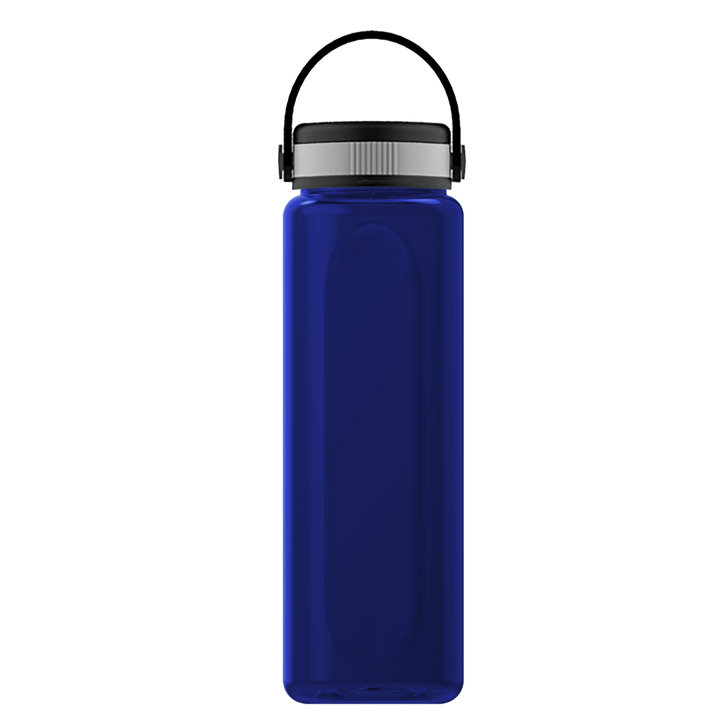 Boss Embossed RPET Bottle with Grip Lid - 26 oz.