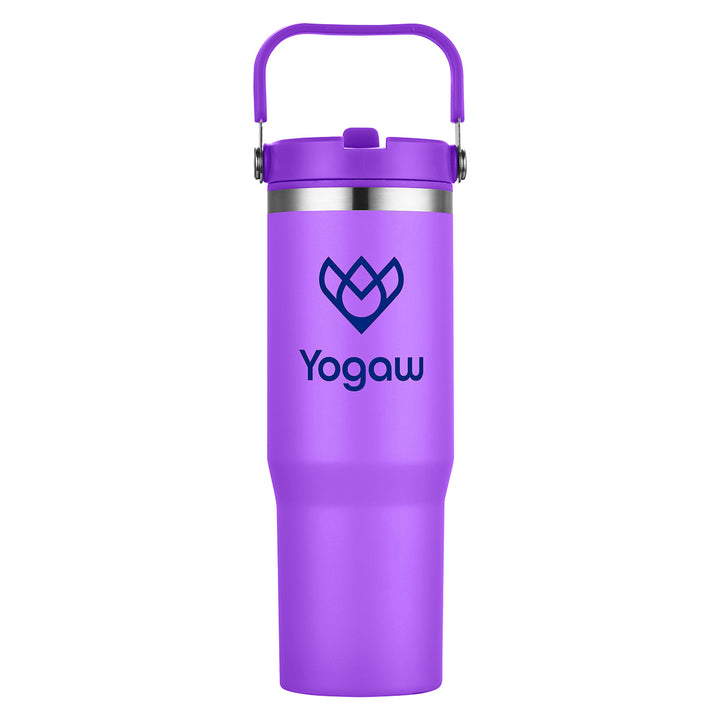 Oreno 30 oz Stainless Steel/Polypropylene Travel Tumbler