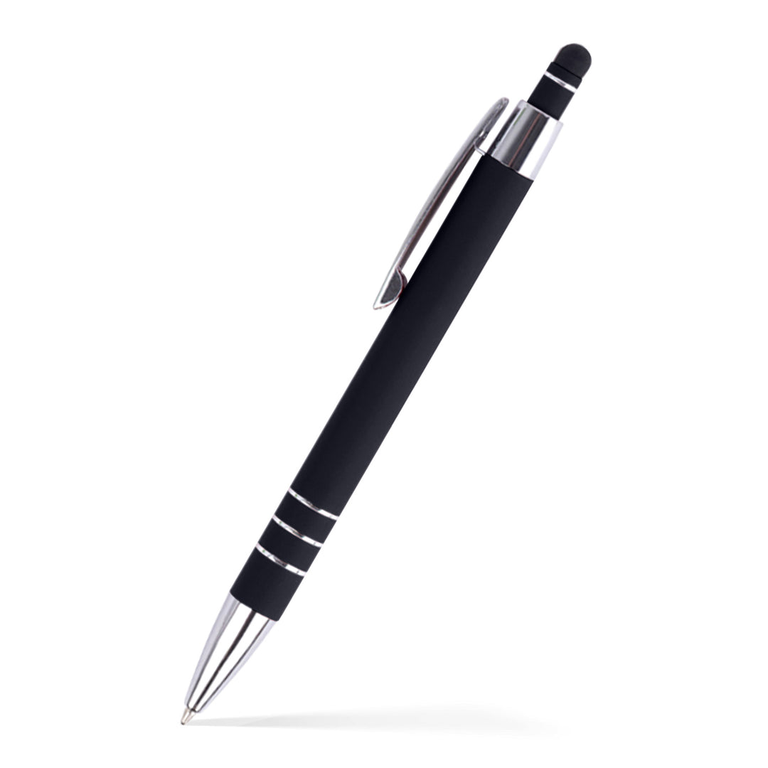 Karina Stylus Satin Soft Touch Click Metal Pen (CLOSEOUT)