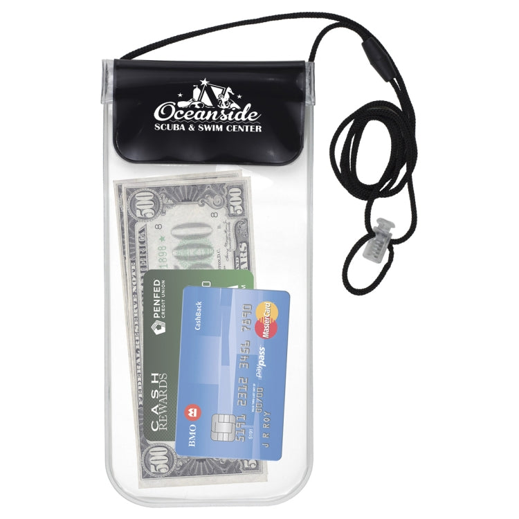 "Truckee" Clear Touch Through Water-Resistant Cell Phone and Accessories Carrying Case