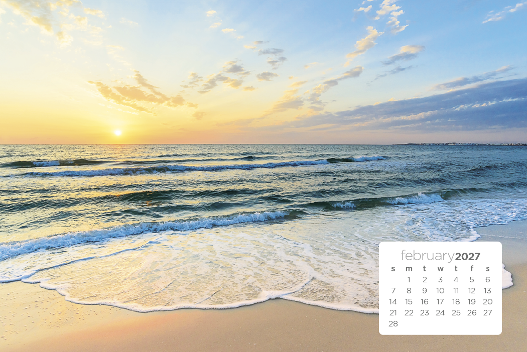 Triumph® Calendars Simplicity Large Desk Calendar