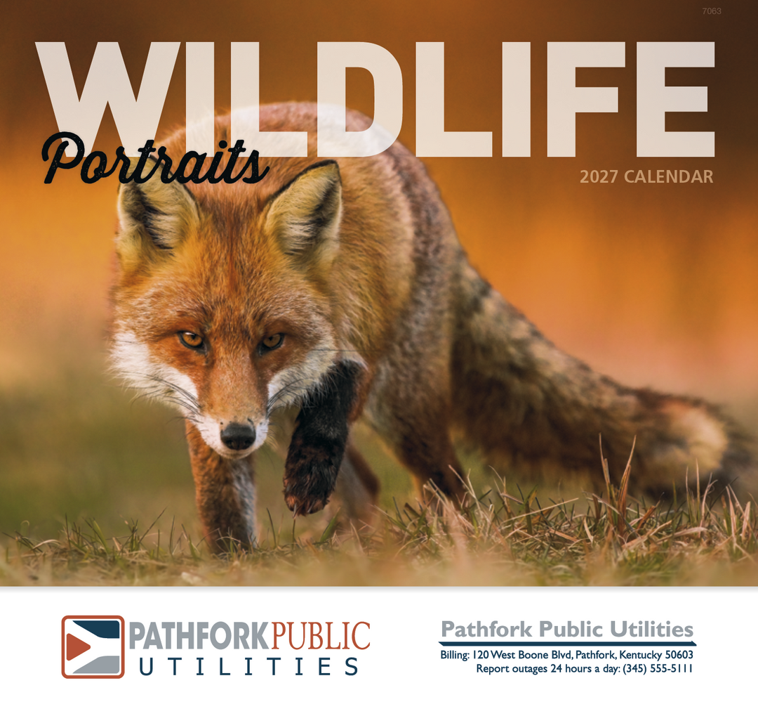 Good Value™ Wildlife Portraits - Stapled Calendar
