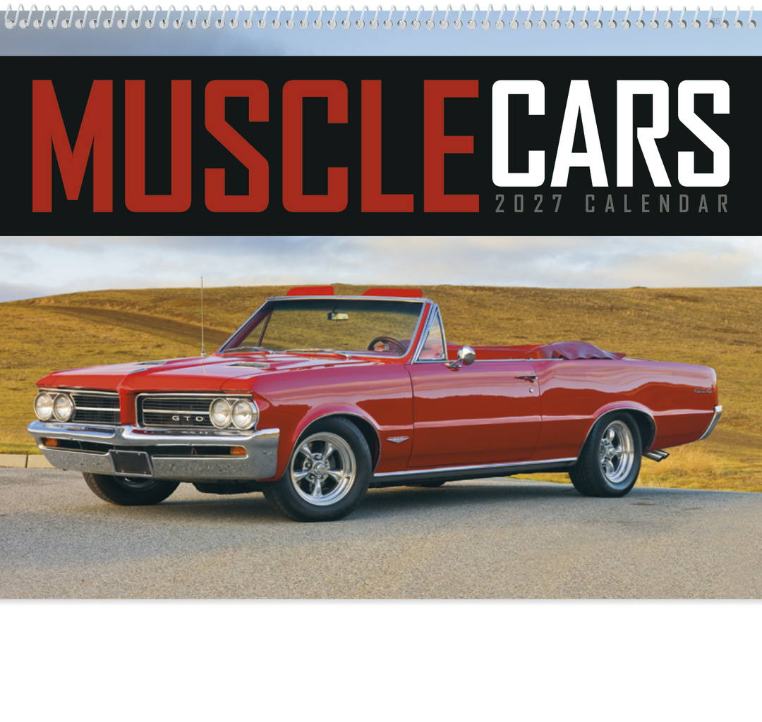 Triumph® Calendars Muscle Cars Calendar