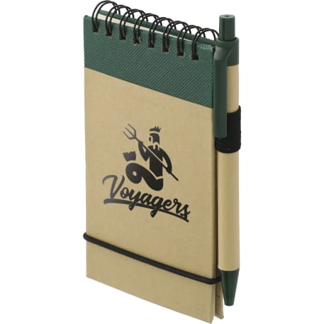FSC® Mix 5" x 3" Recycled Jotter with Pen