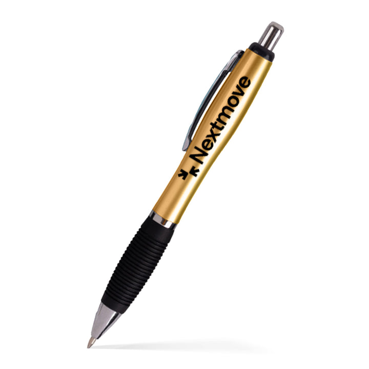 El-Gripper Click Pen - Silver Accents
