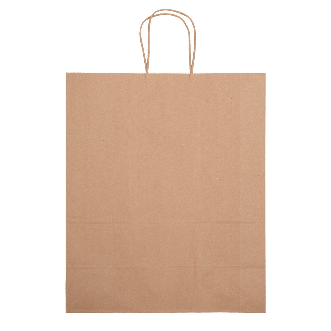 Eco Citation - Kraft-Brown Shopper - Flexo Ink Print