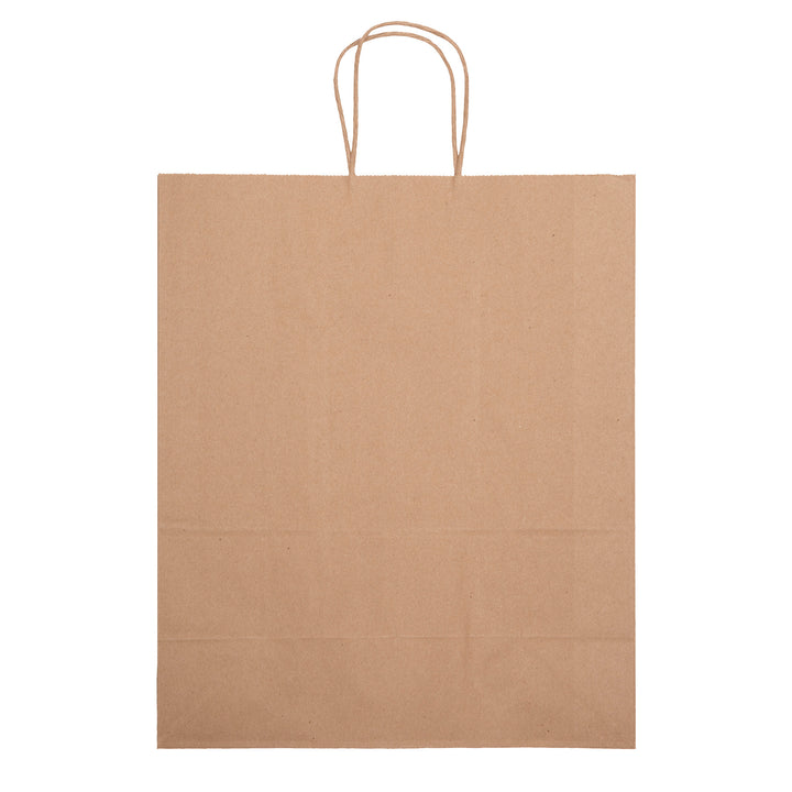 Eco Citation - Kraft-Brown Shopper - Flexo Ink Print