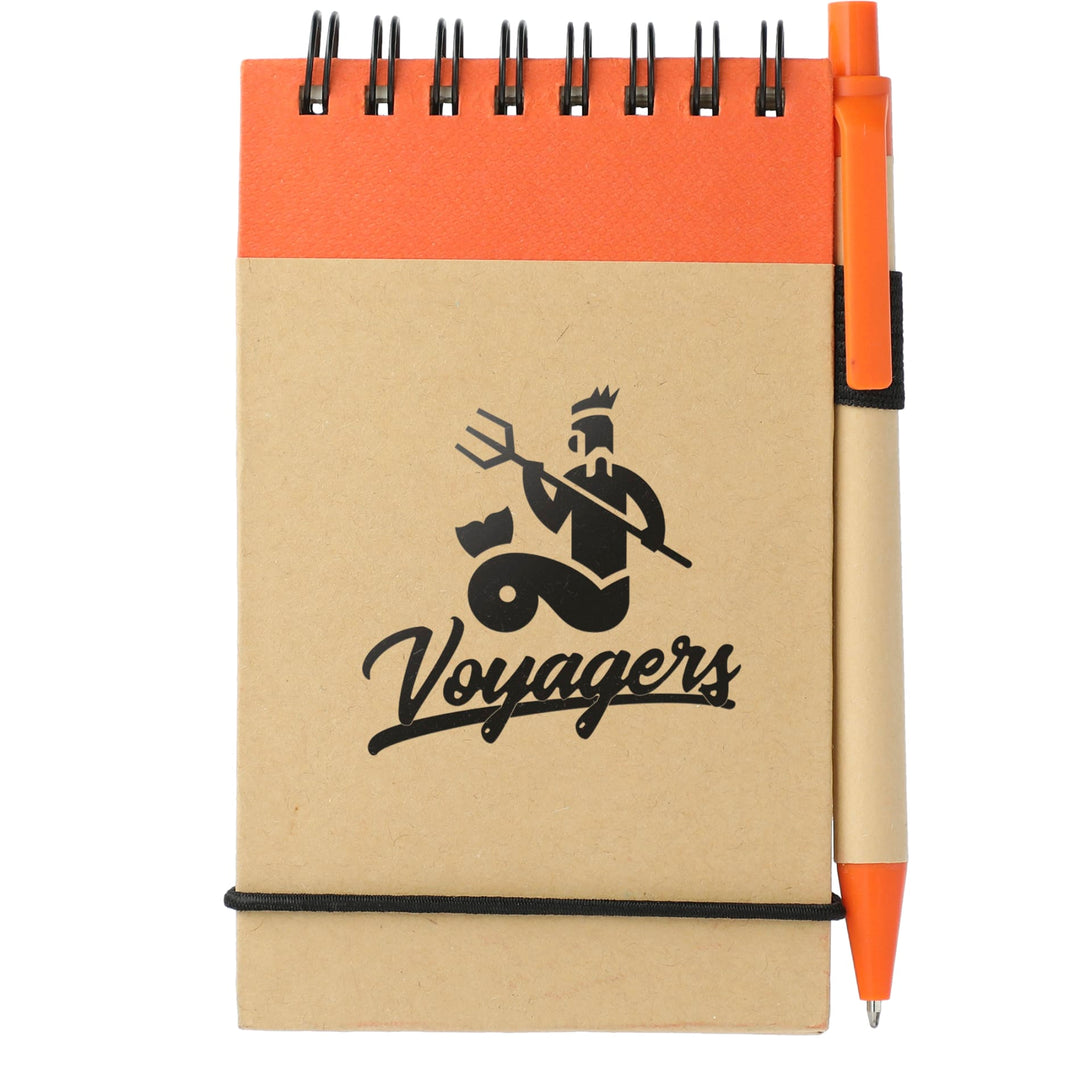 FSC® Mix 5" x 3" Recycled Jotter with Pen