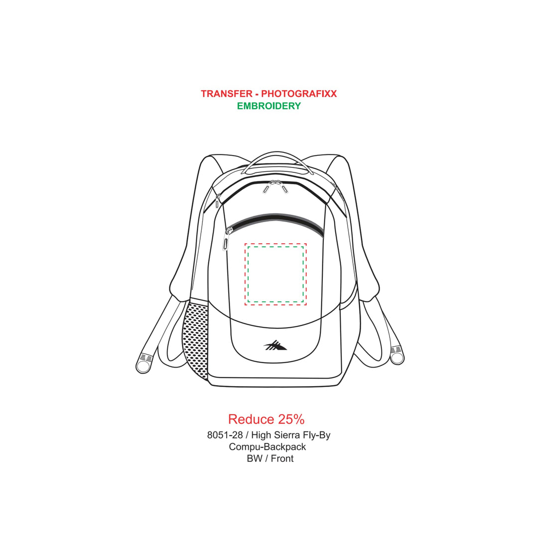 High Sierra Fly-By 17" Computer Backpack