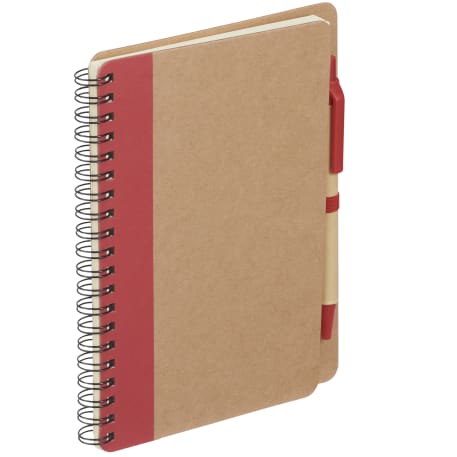 FSC® Mix 5" x 7" Eco Spiral Notebook with Pen