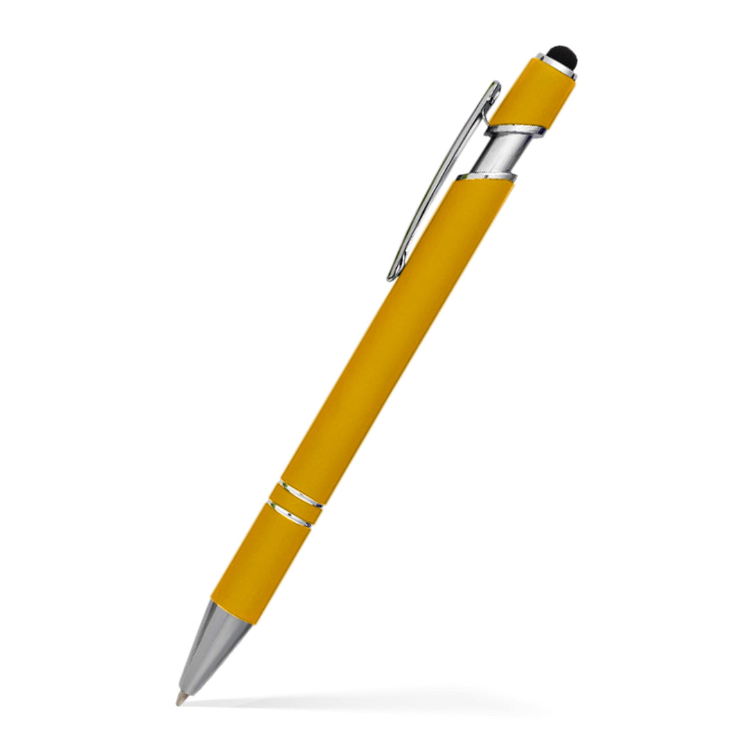 Alexandria Stylus Satin Soft Touch Click Metal Pen