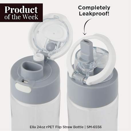 Ella RPET Single Wall Sports Bottle 24oz