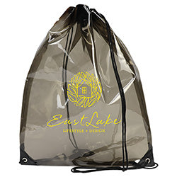 Diamond Clear TPU Drawstring Bag