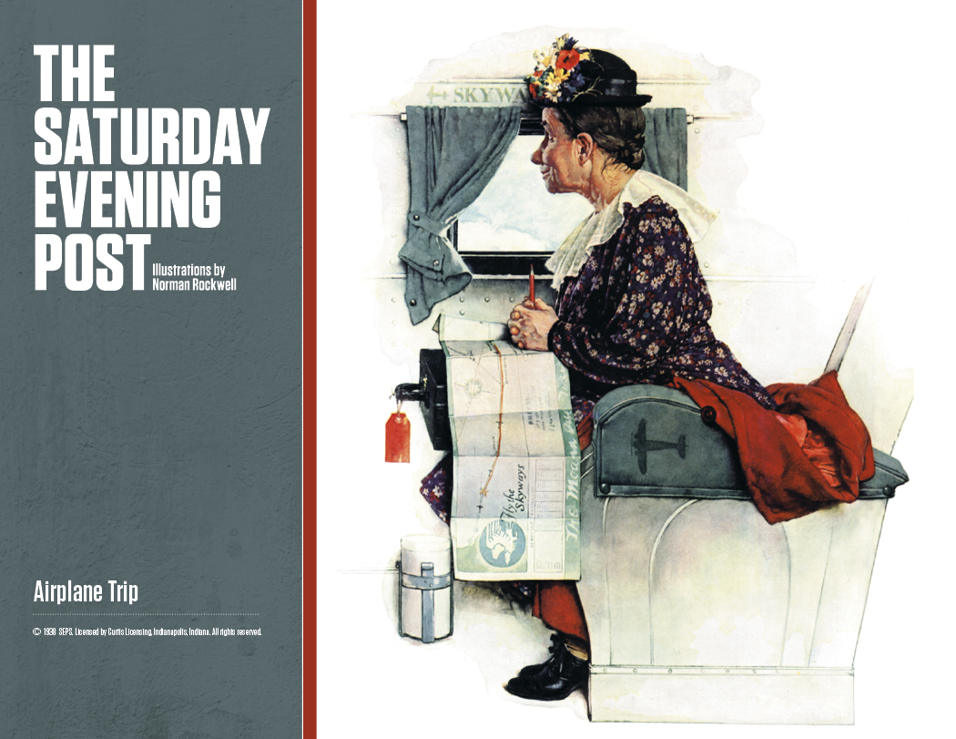 Good Value™ The Saturday Evening Post Illustrations by Norman Rockwell – Spiral Calendar
