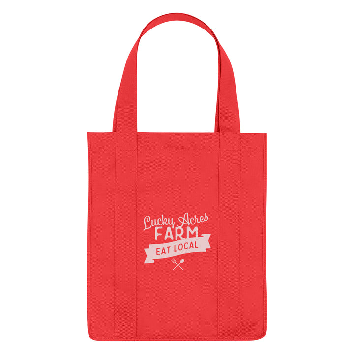 Non-Woven Shopper Tote Bag With 100% RPET Material