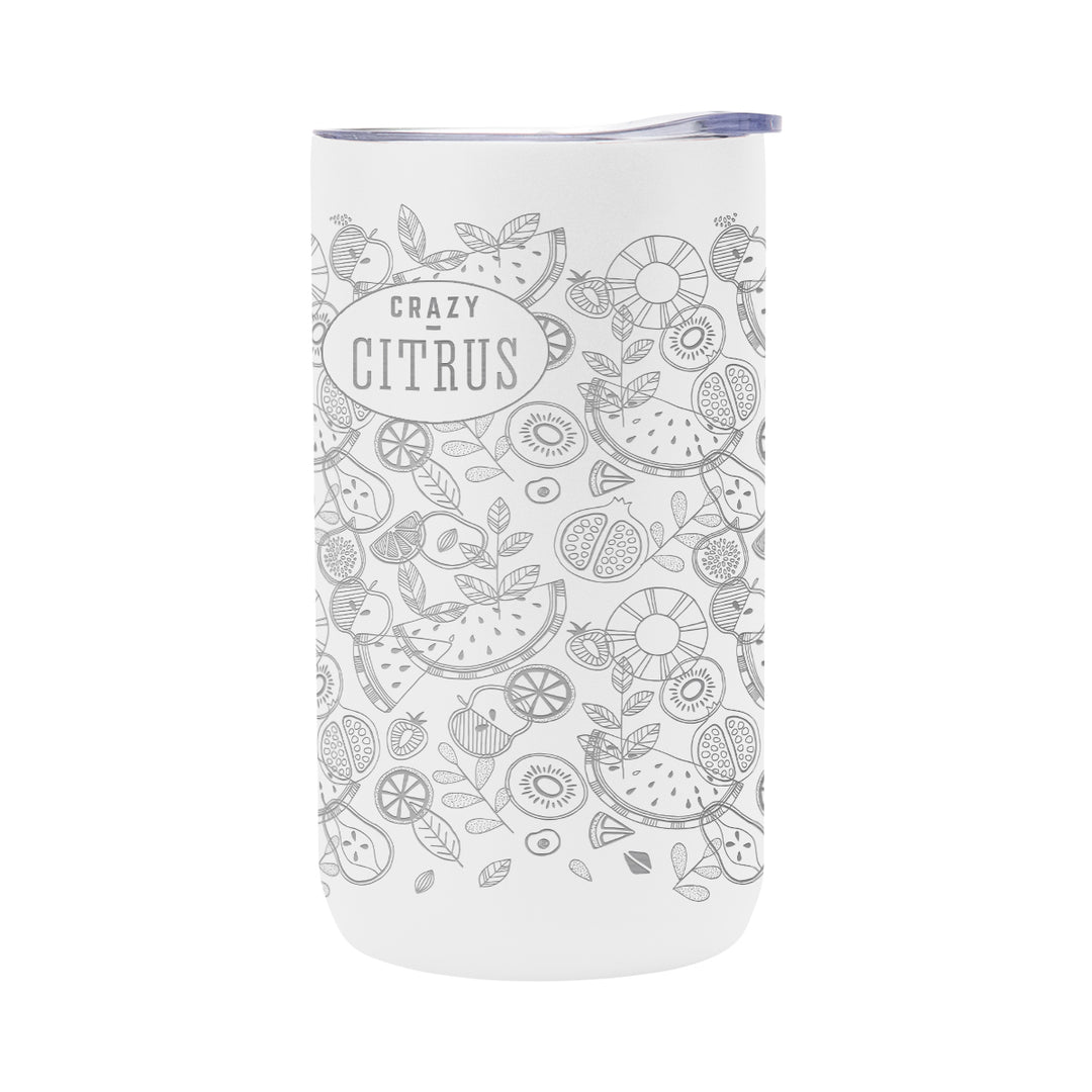 12 Oz. Full Laser 4-In-1 Double Walled Can Cooler