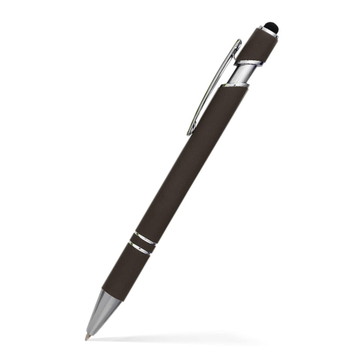 Alexandria Stylus Satin Soft Touch Click Metal Pen