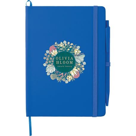 FSC® Mix 5" x 7" Prime Notebook With Pen