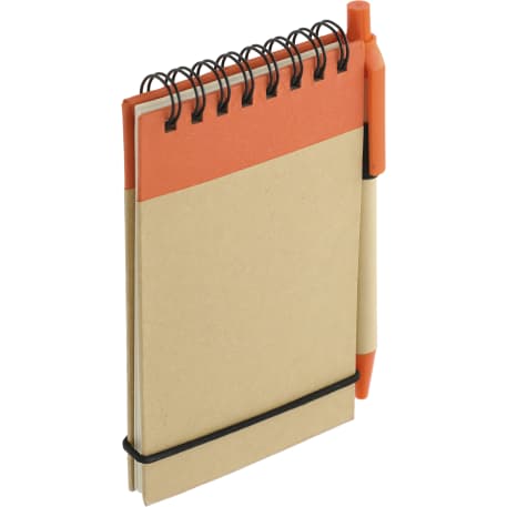 FSC® Mix 5" x 3" Recycled Jotter with Pen