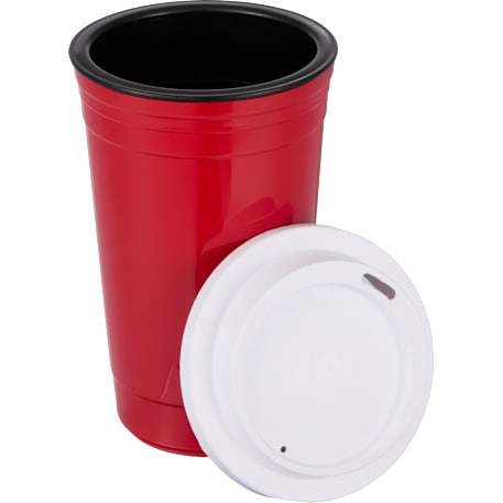 The Traveler Insulated Cup 16 oz. w/ Lid